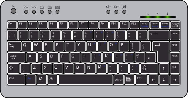 keyboard clipart part computer
