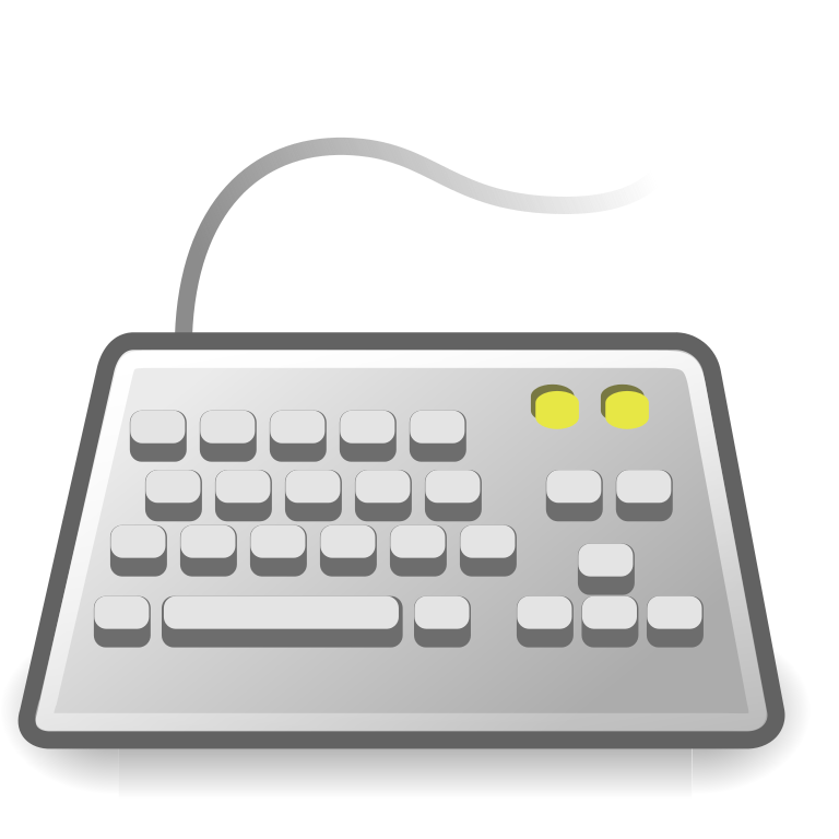 keyboard clipart pixel art