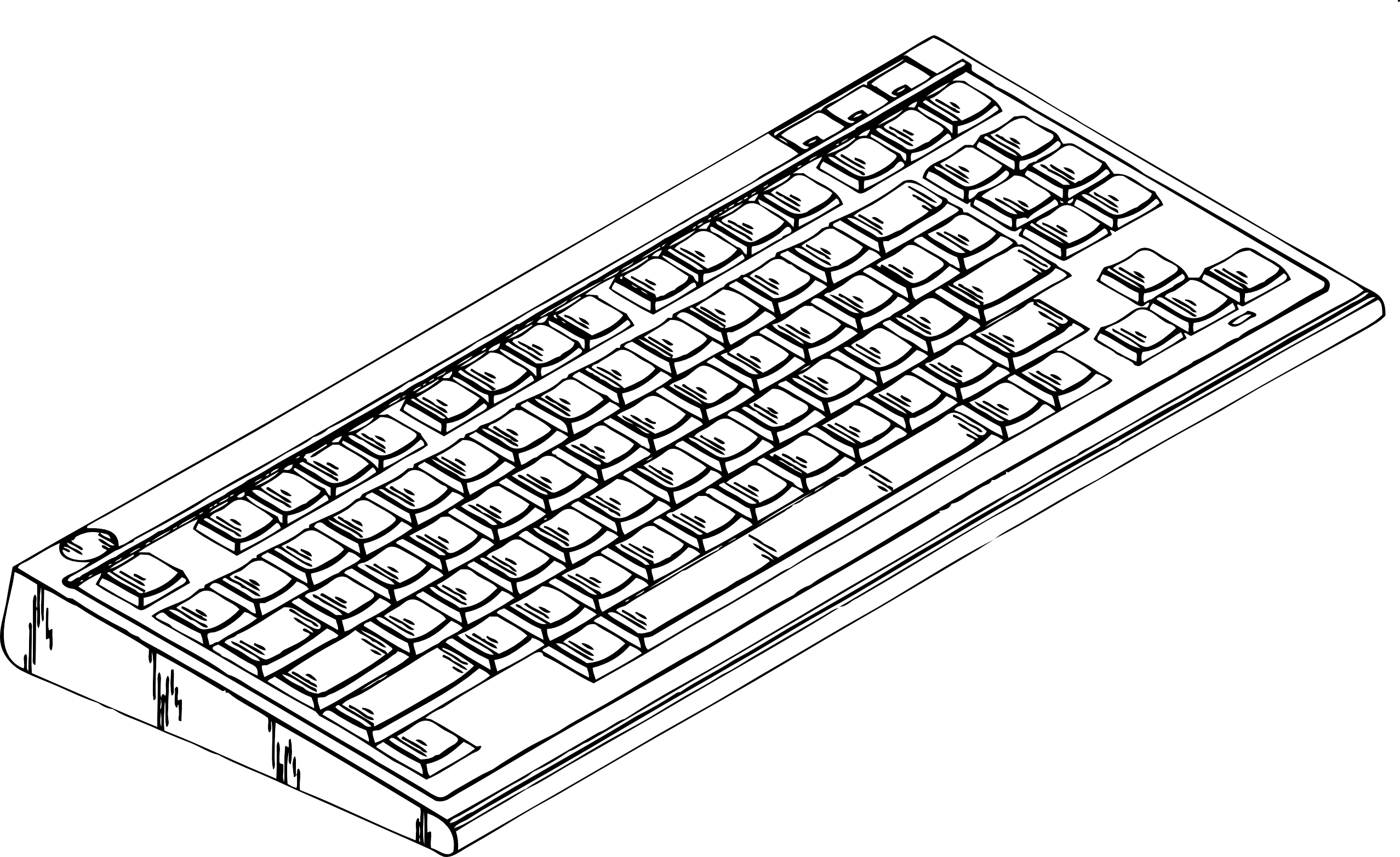 Computer explore pictures. Keyboard clipart royalty free