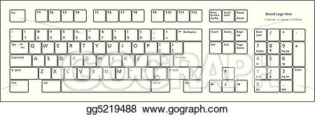 keyboard clipart standard