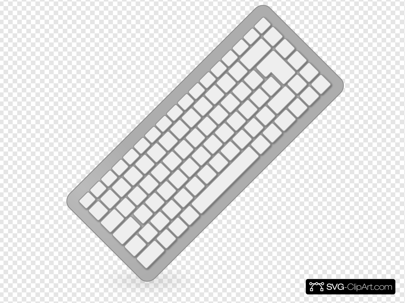 keyboard clipart svg