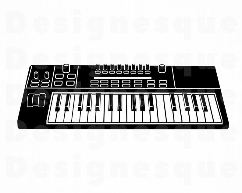 piano clipart synthesizer
