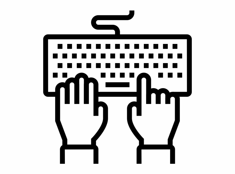 keyboard clipart typing