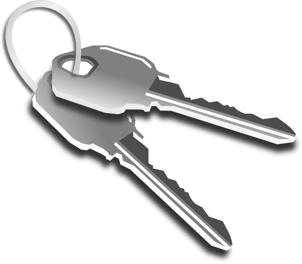 keys clipart 3 key