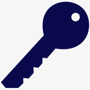 keys clipart blue key