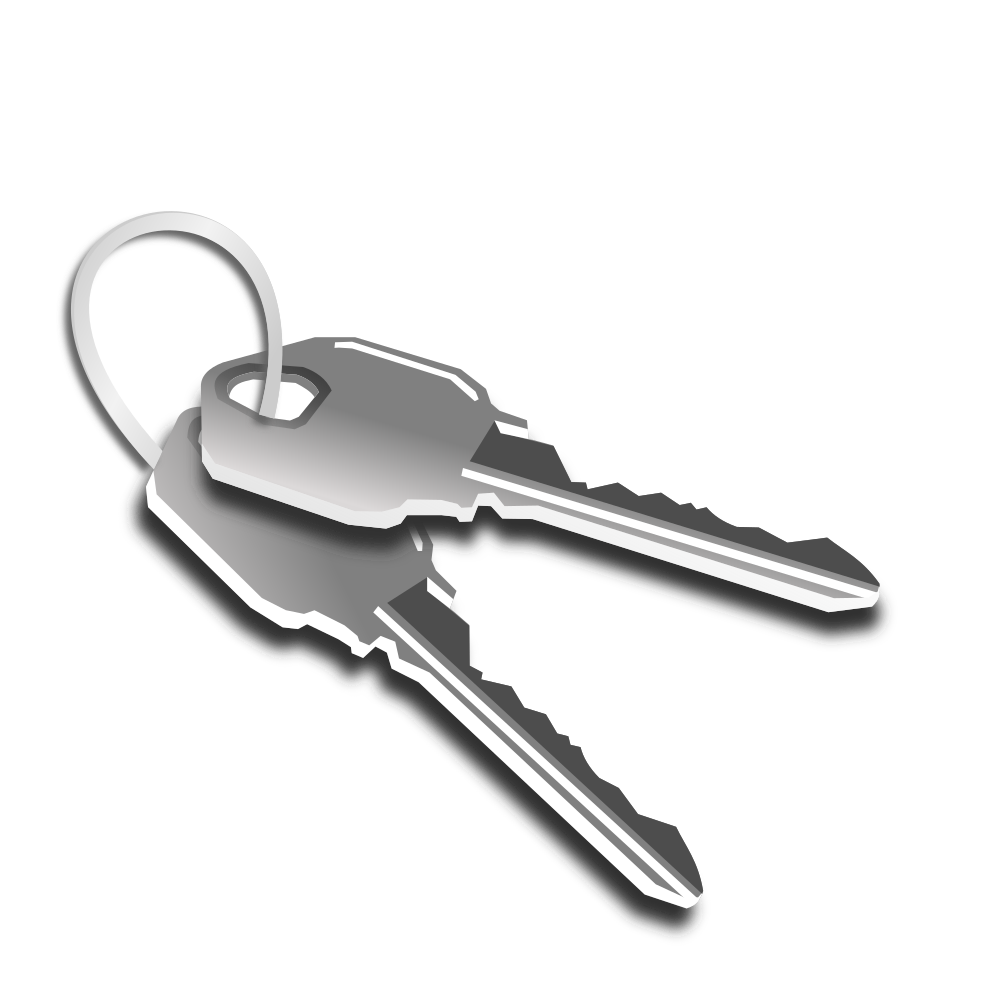 keys clipart keychain