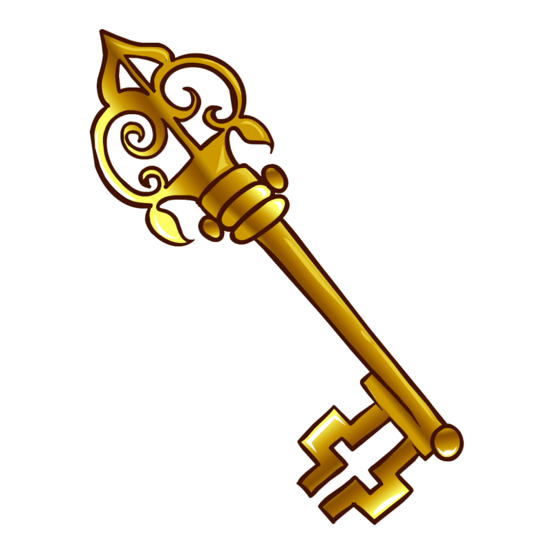 keys clipart pirate key
