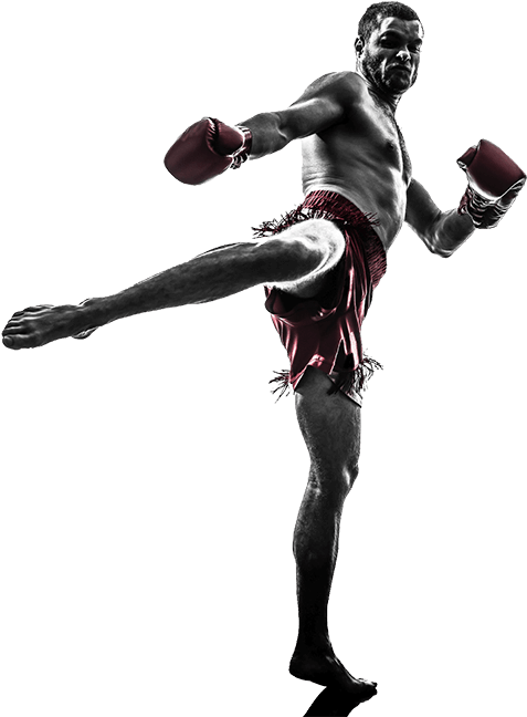 Kickball clipart parcel. Muay thai png kick