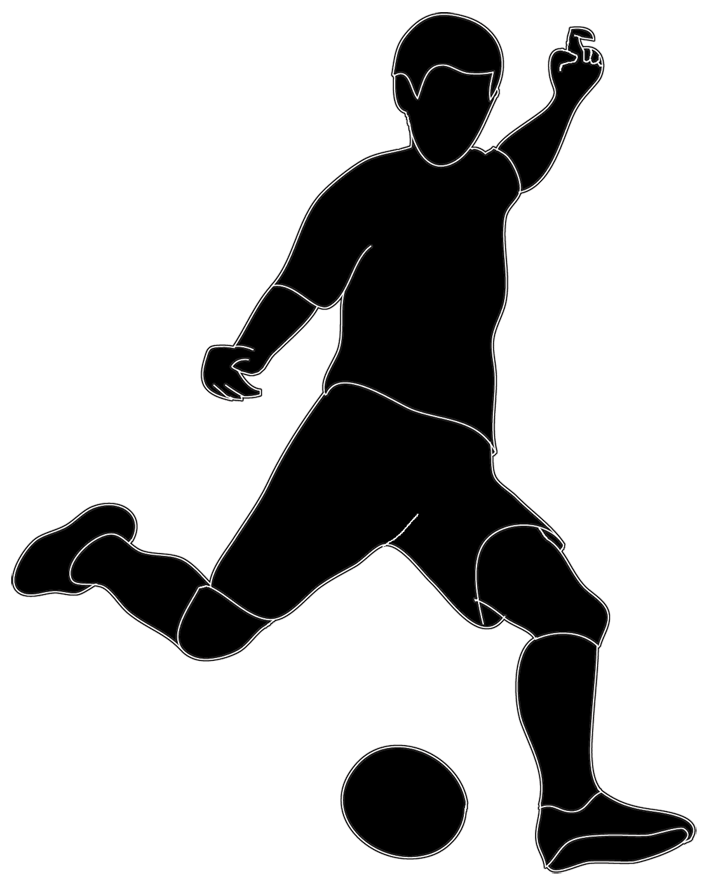 Play clipart soccer kick.  collection of player