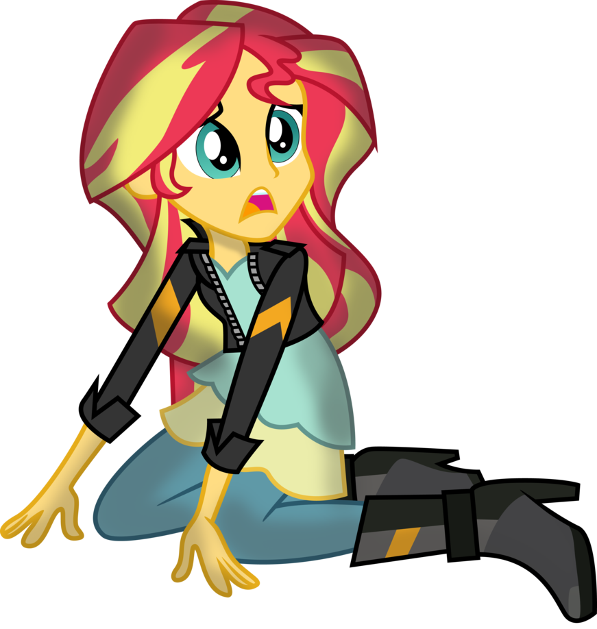 Eqg worried sunset by. Wow clipart happy surprised person
