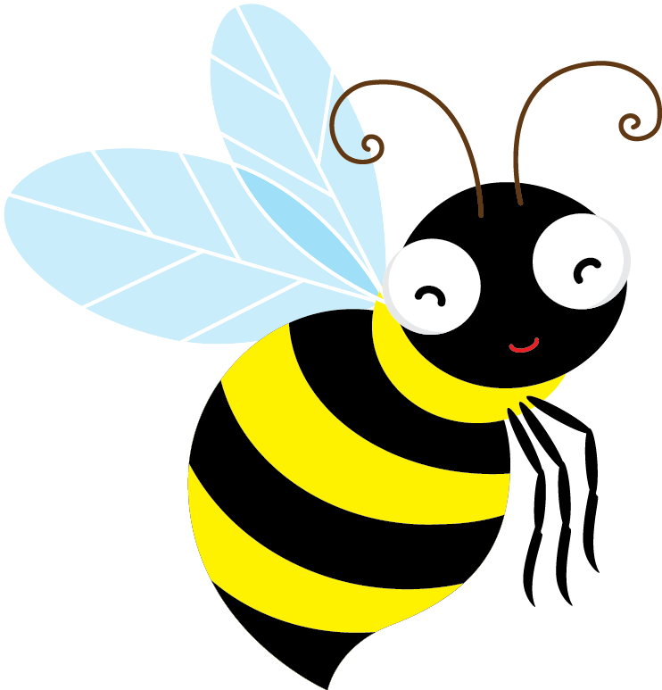 letters clipart bee