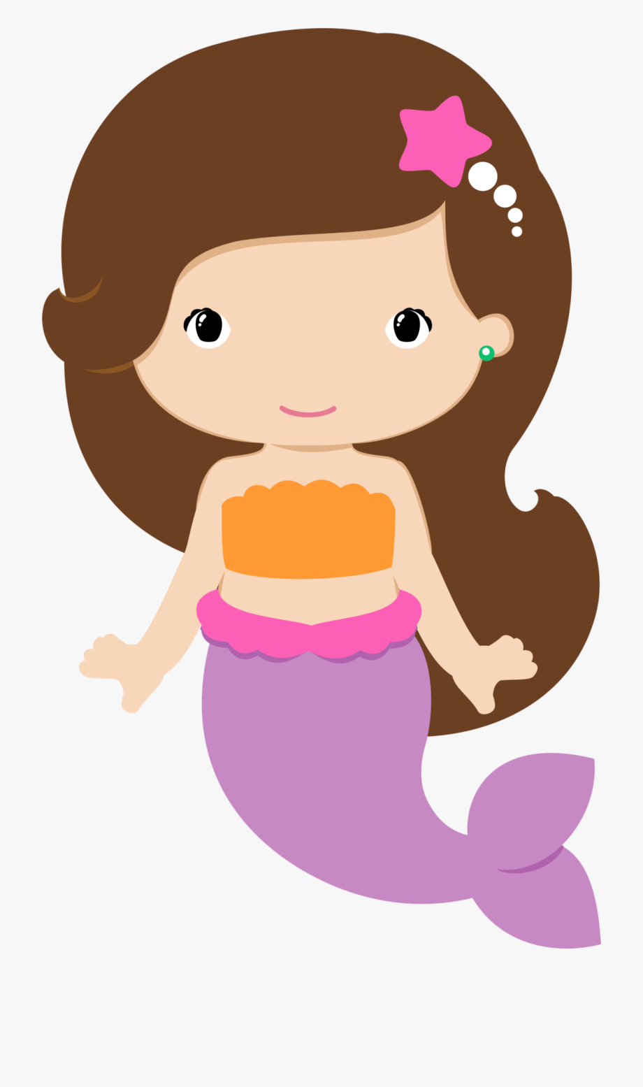 Cliparts cartoons . Mermaid clipart kid