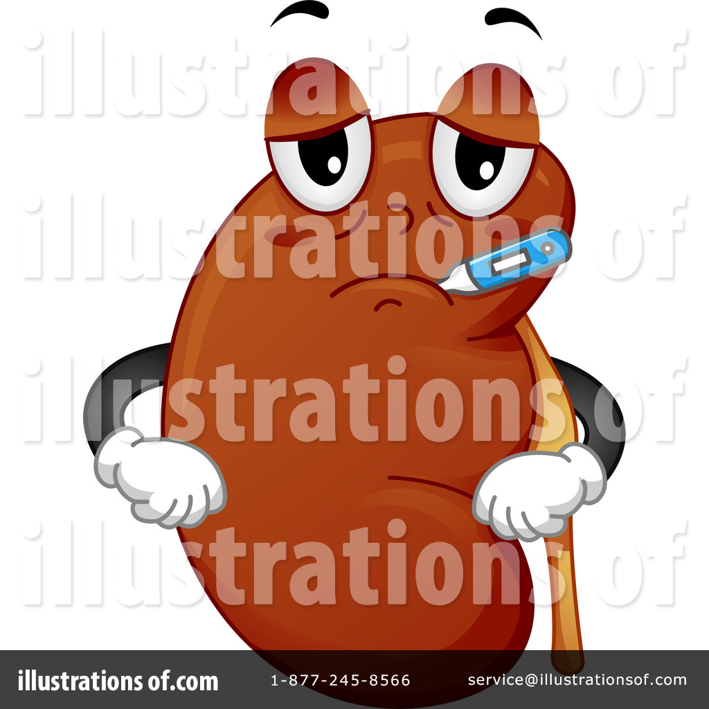 Illustration by bnp design. Kidney clipart unhealthy
