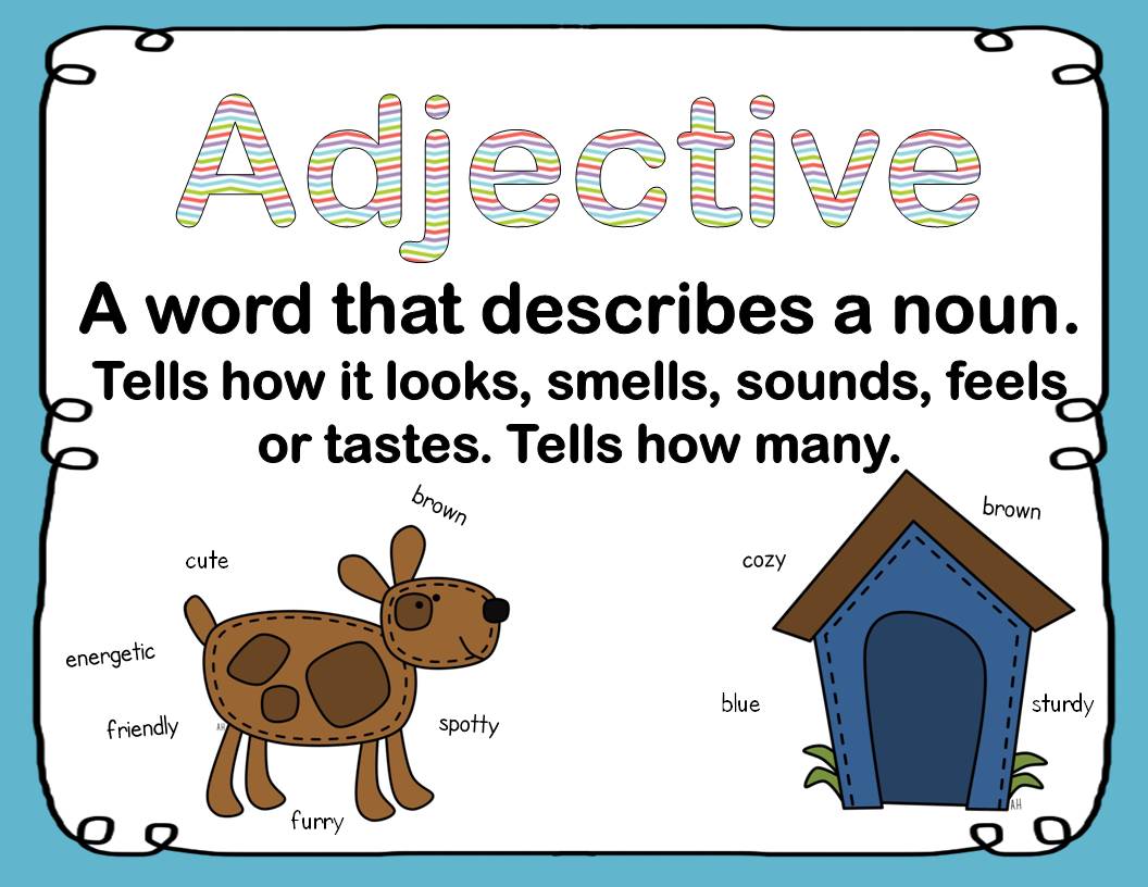 tall clipart adjective word