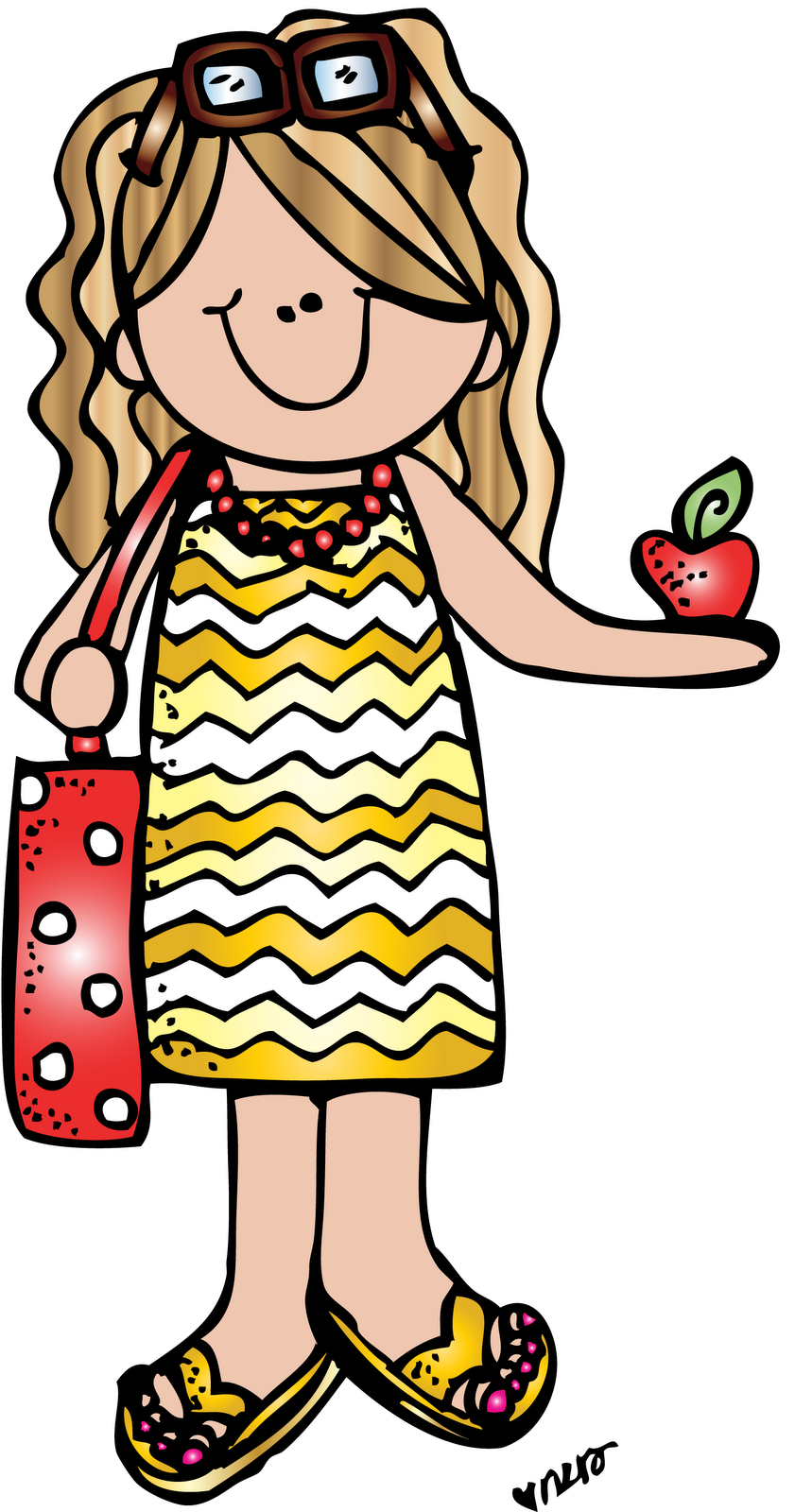 Missionary clipart melon head. Jen r short dress