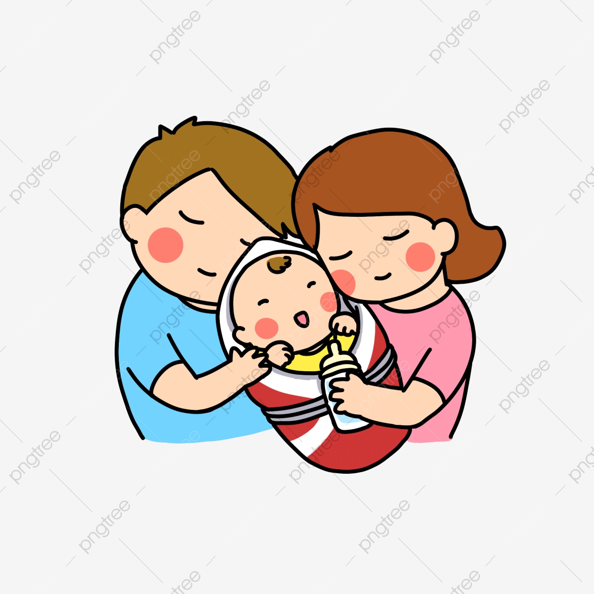 mother clipart kid