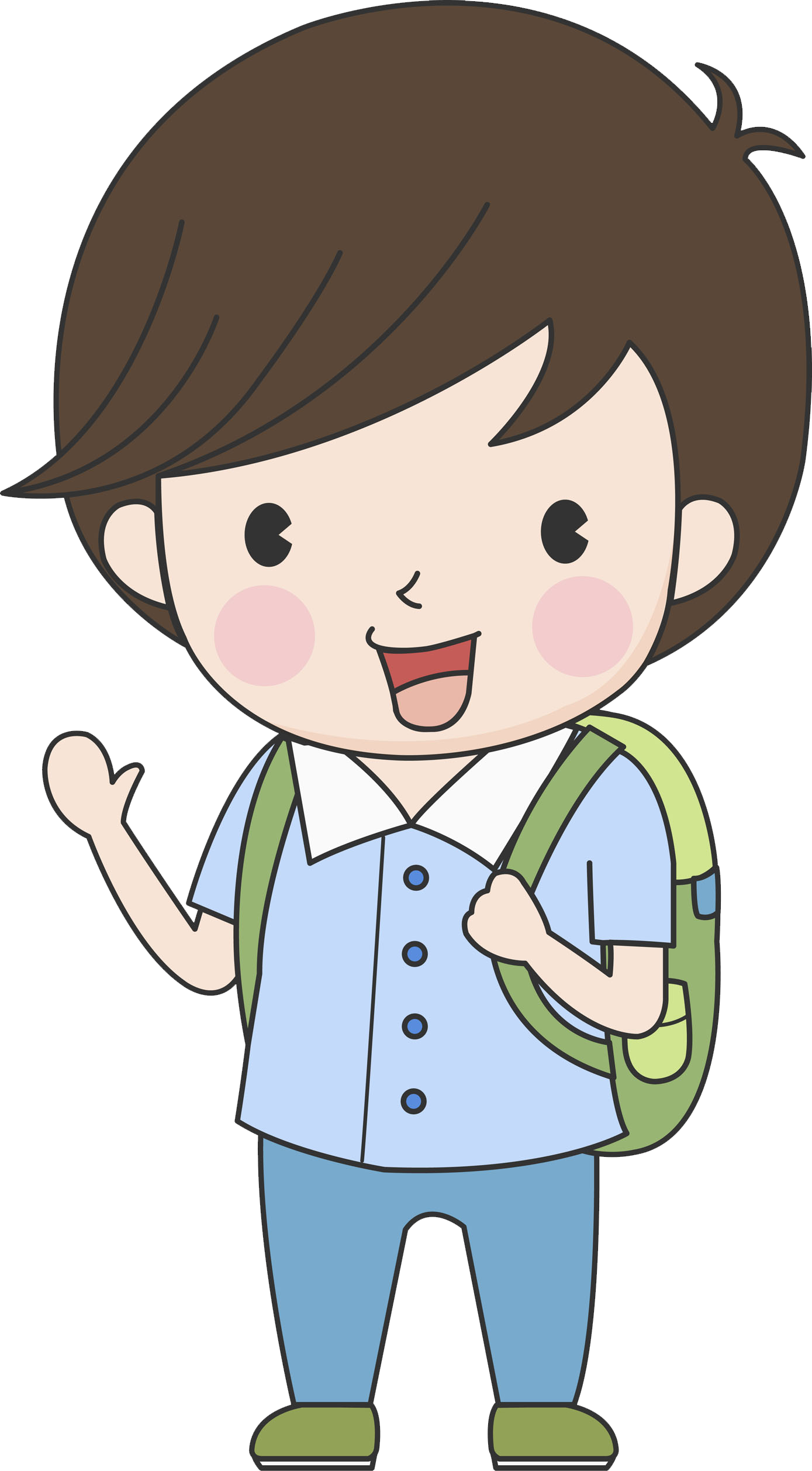 kind clipart middle school kid