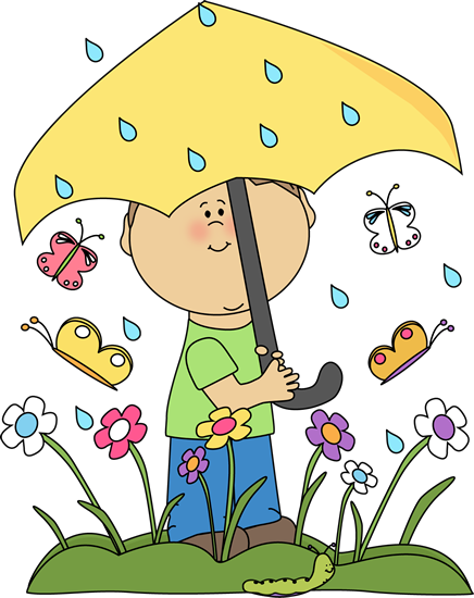 Into our rainy day. Wet clipart spring