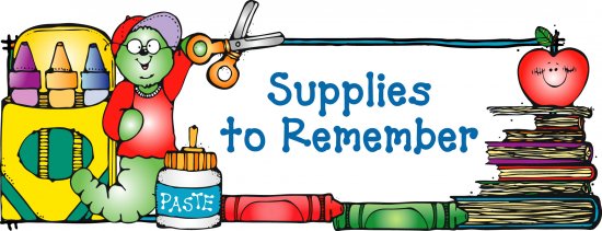 Kindergarten clipart supply. Free welcome to download