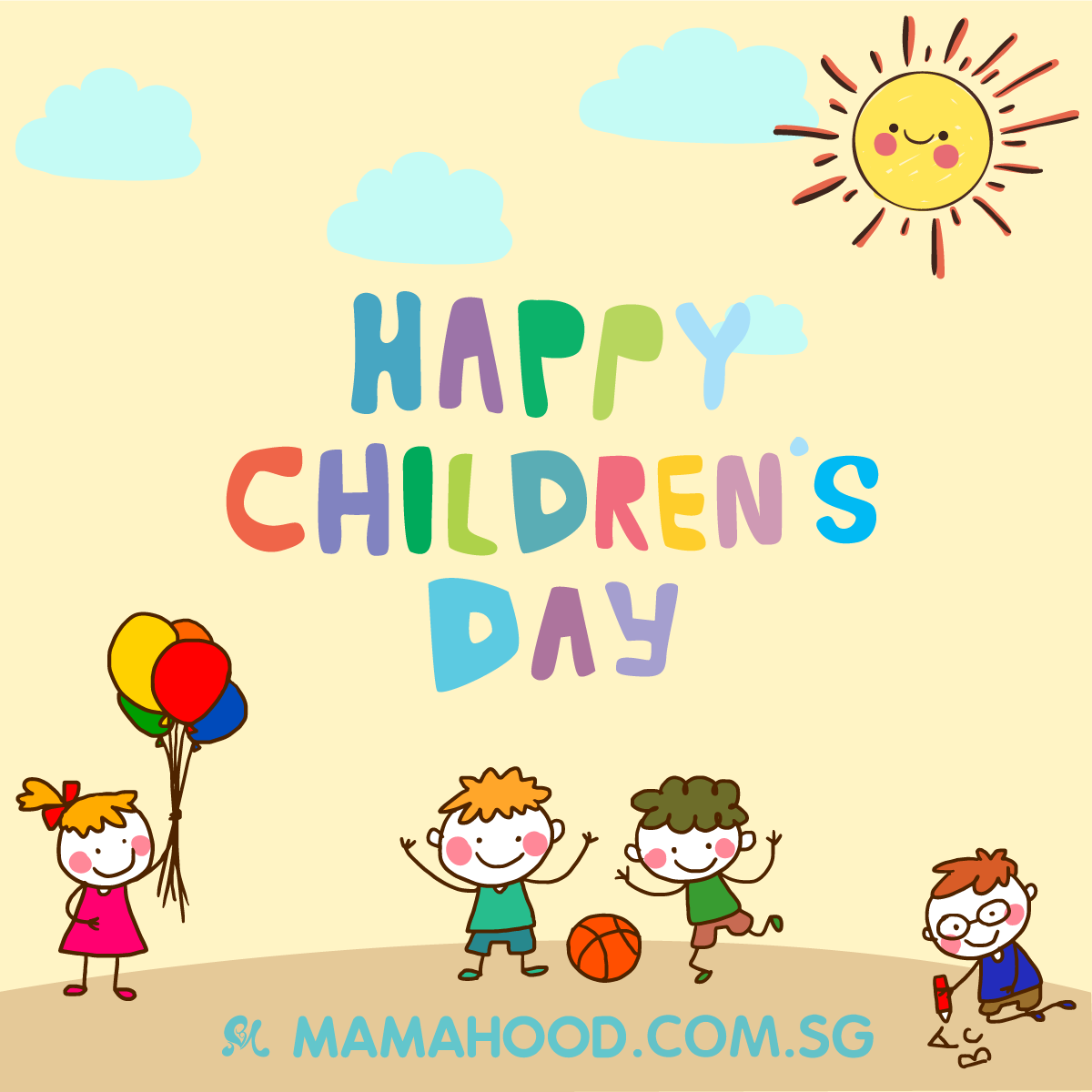 Happy children's Day. How to be good children