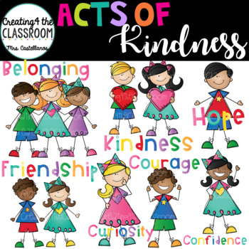 kindness clipart in school