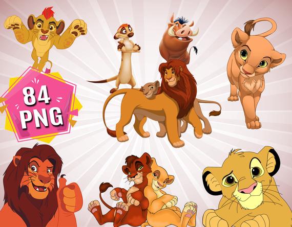 Lion png files simba. King clipart animated