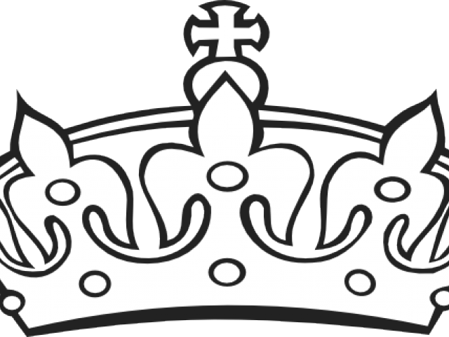 king clipart black and white