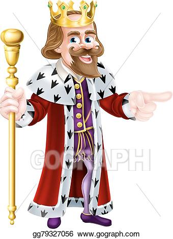 king clipart happy king