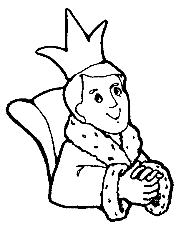 king clipart outline