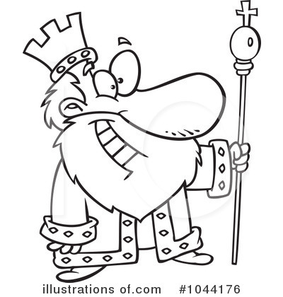 king clipart outline