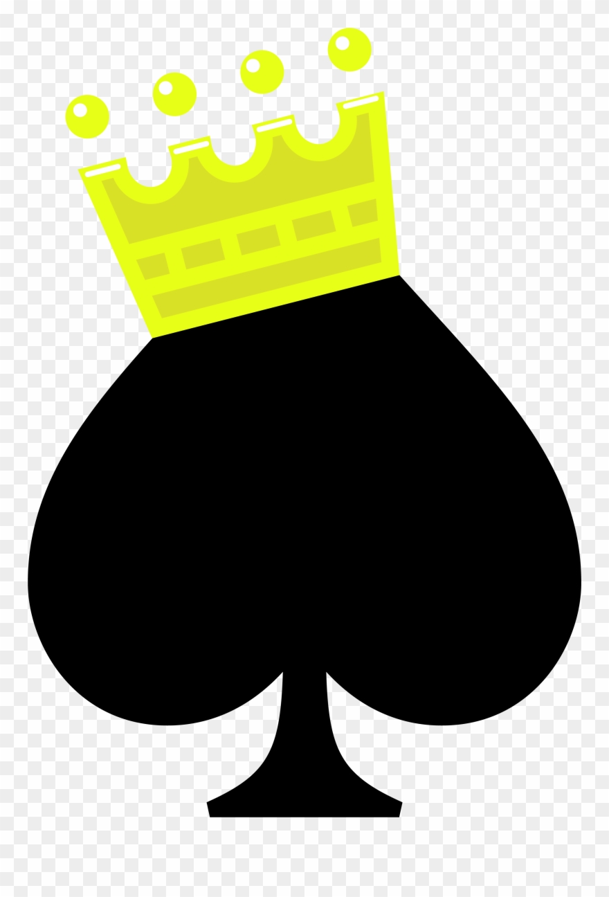 king clipart spades