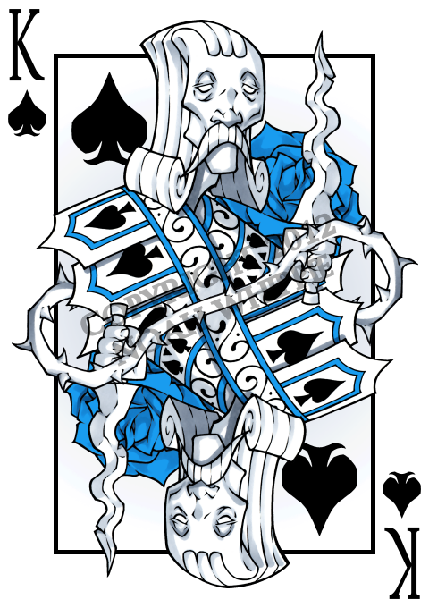 king clipart spades