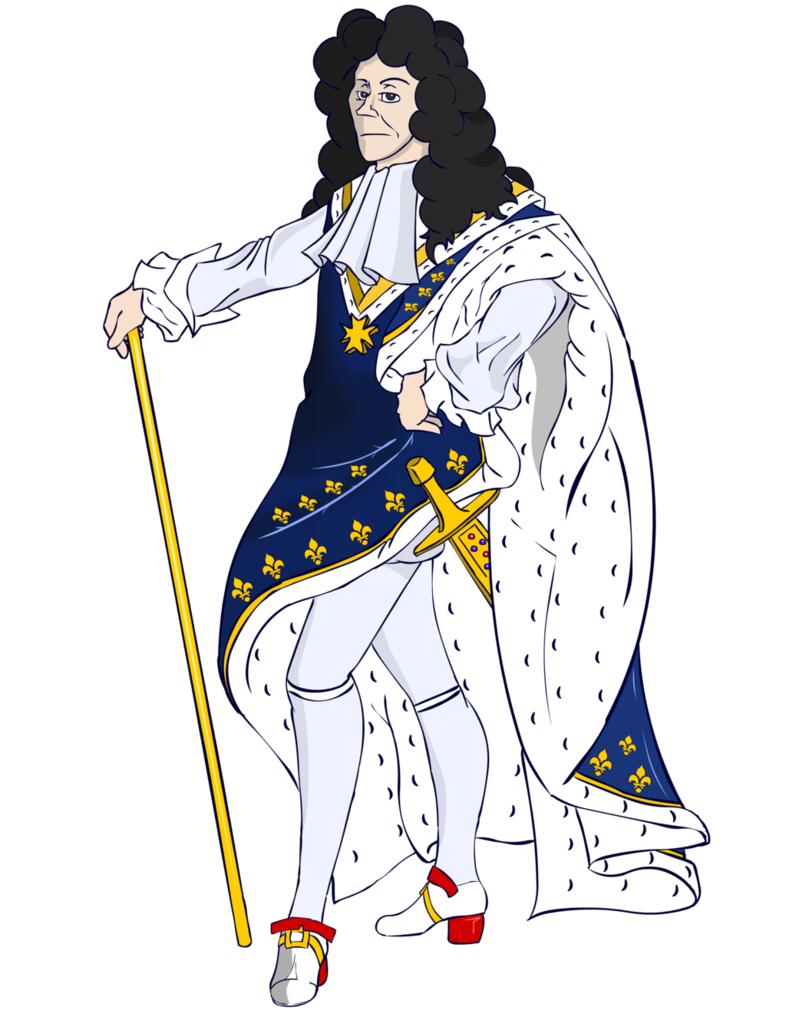 king clipart standing