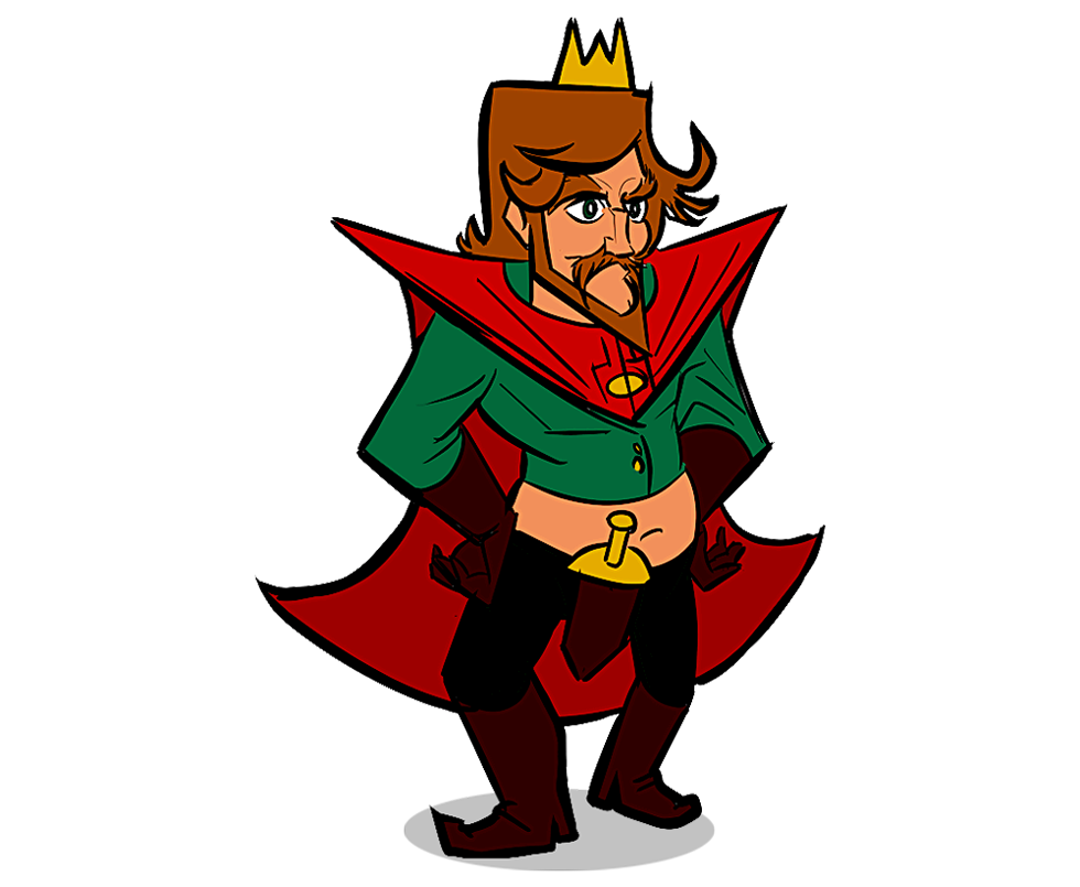 king clipart story king