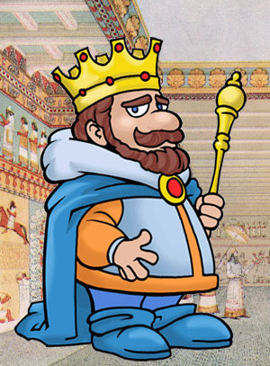The foolish short bedtime. King clipart story king