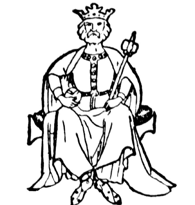 king clipart throne drawing