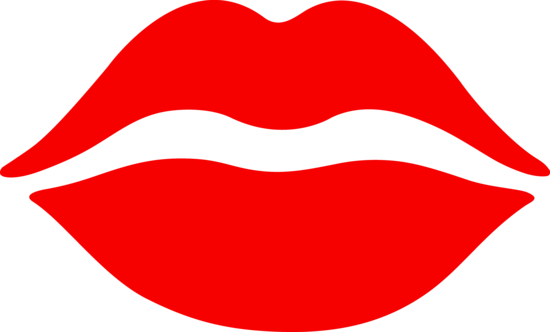 Kiss clipart. Kissing lips clip art