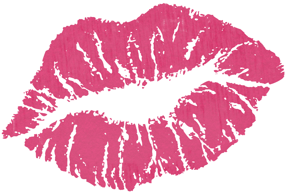 kiss clipart colorful