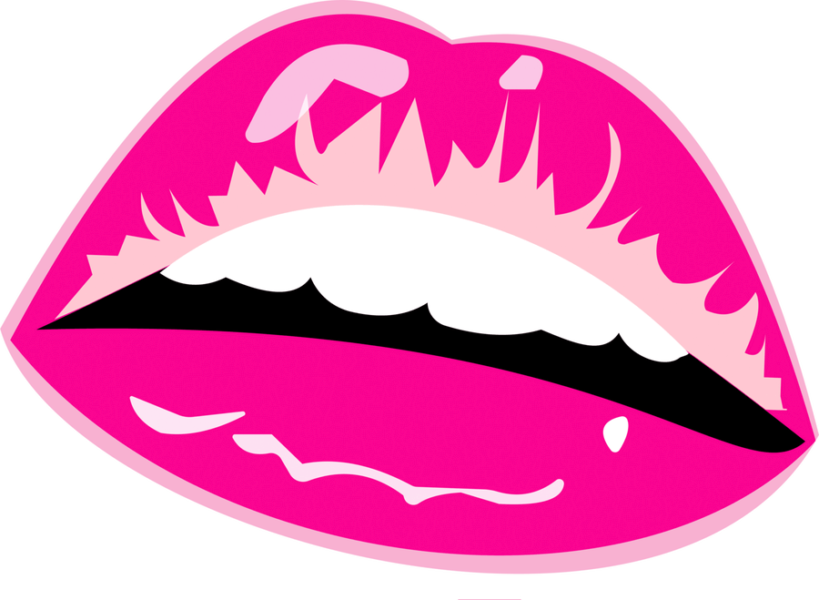 kiss clipart coral lip