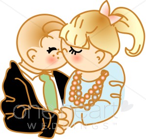 Kiss clipart first kiss. Couples 
