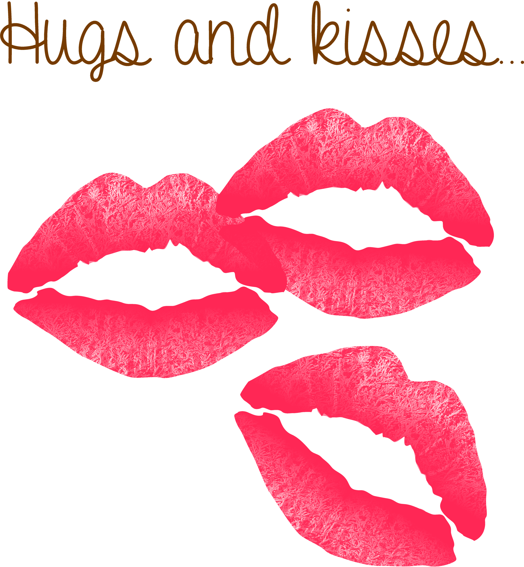 Kiss clipart glossy lip. Many kissing red lips