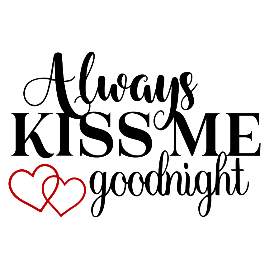 kiss clipart good night kiss