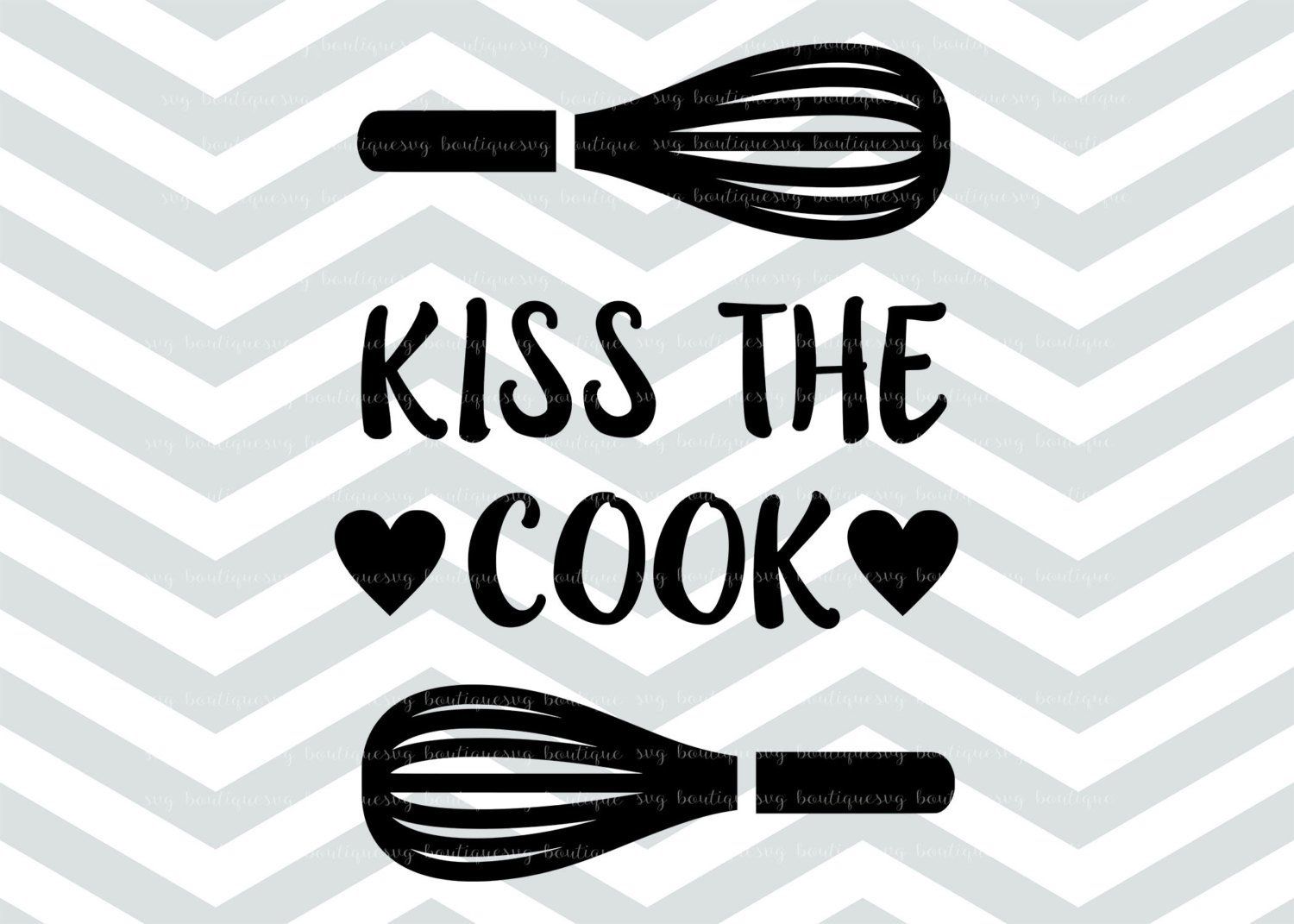 Kiss clipart kiss the cook. Kitchen svg file whip
