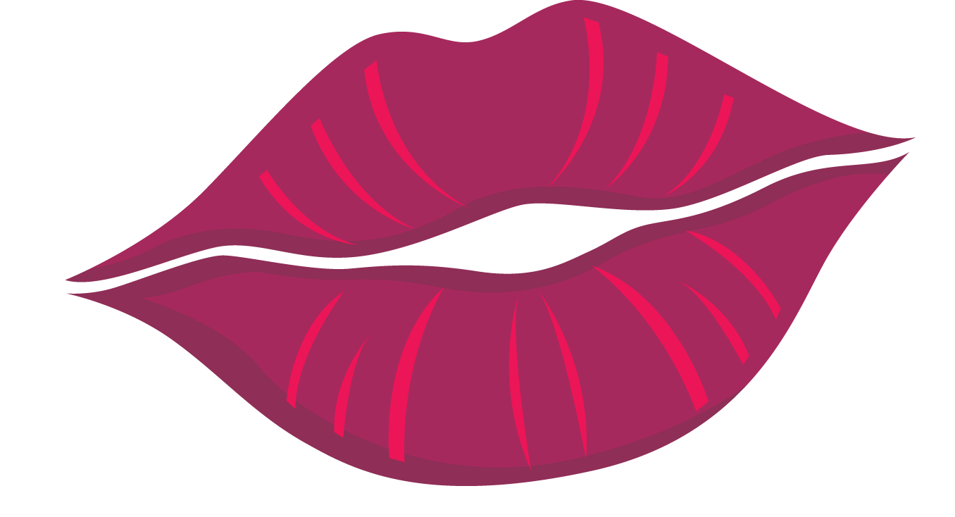 lips clipart lipstick stain
