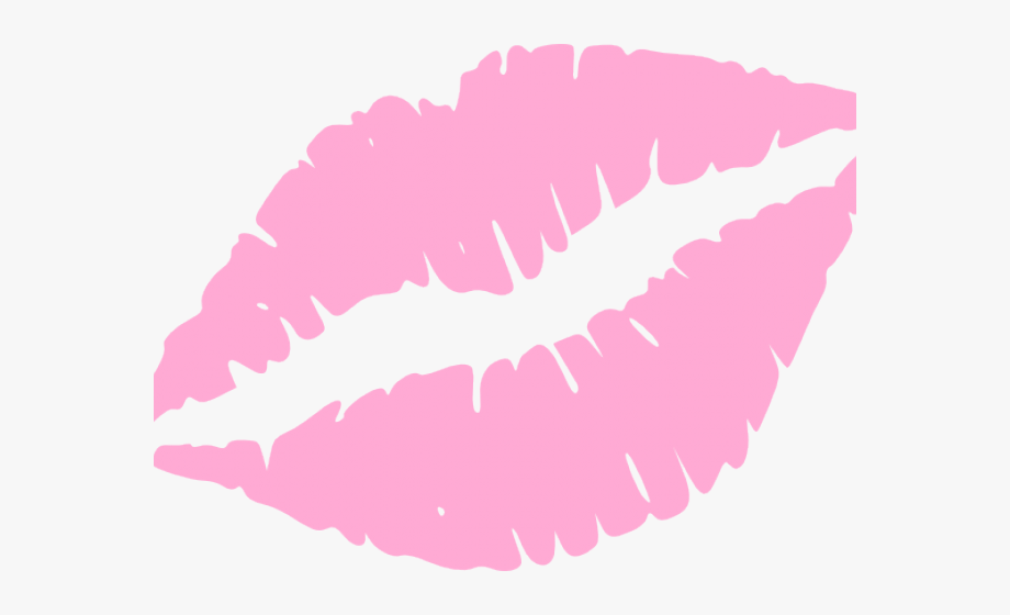 kiss clipart pink lips