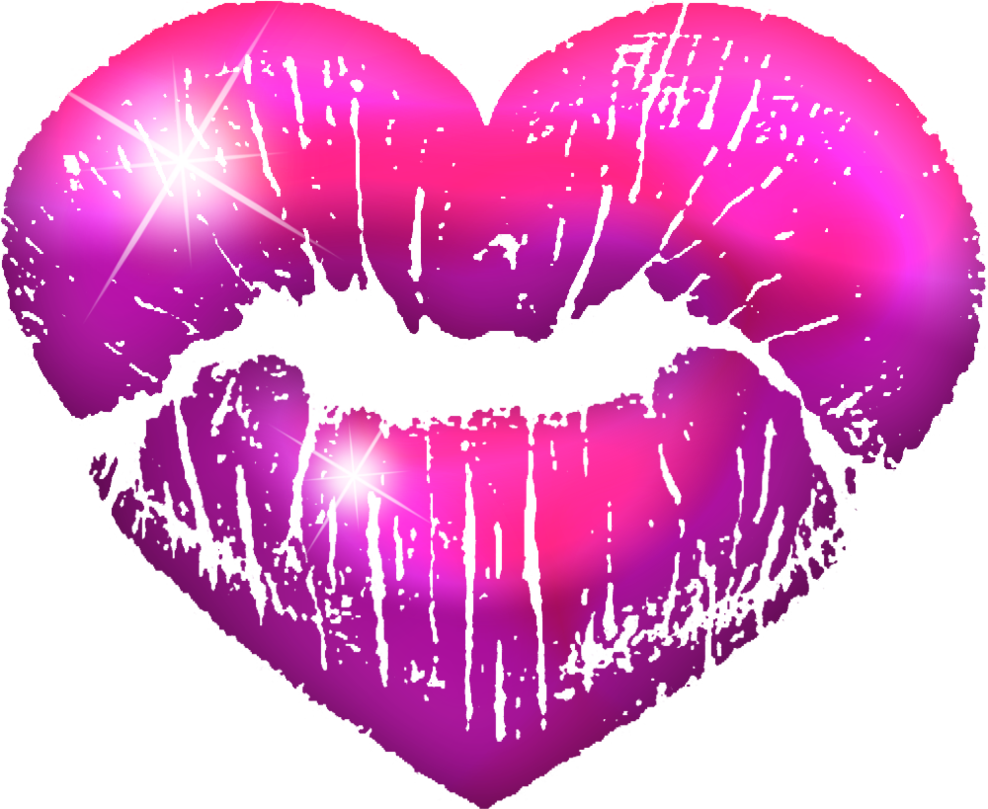 Kiss clipart purple. Heart klipart px by