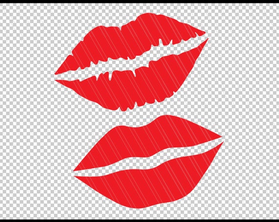 kiss clipart simple lip