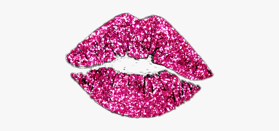 kiss clipart sparkly lip