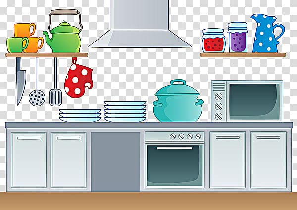 kitchen clipart background