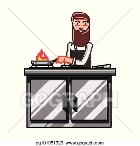 kitchen clipart kitchen worker